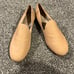 Tom’s Darcy Tan Leather Flat Woman’s Size 8.5