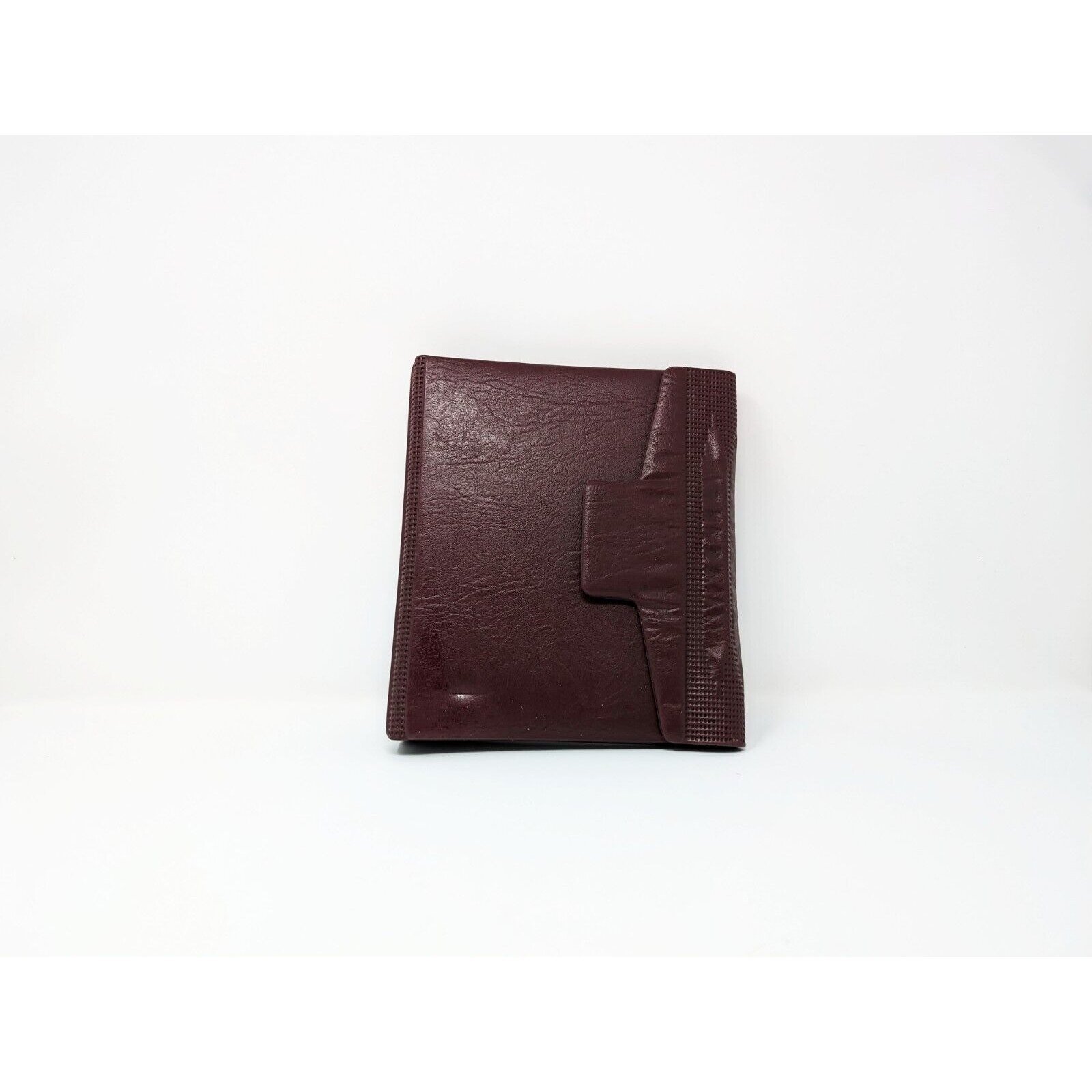 Vintage 90s Burgundy Day Runner Planner Organizer 71872
