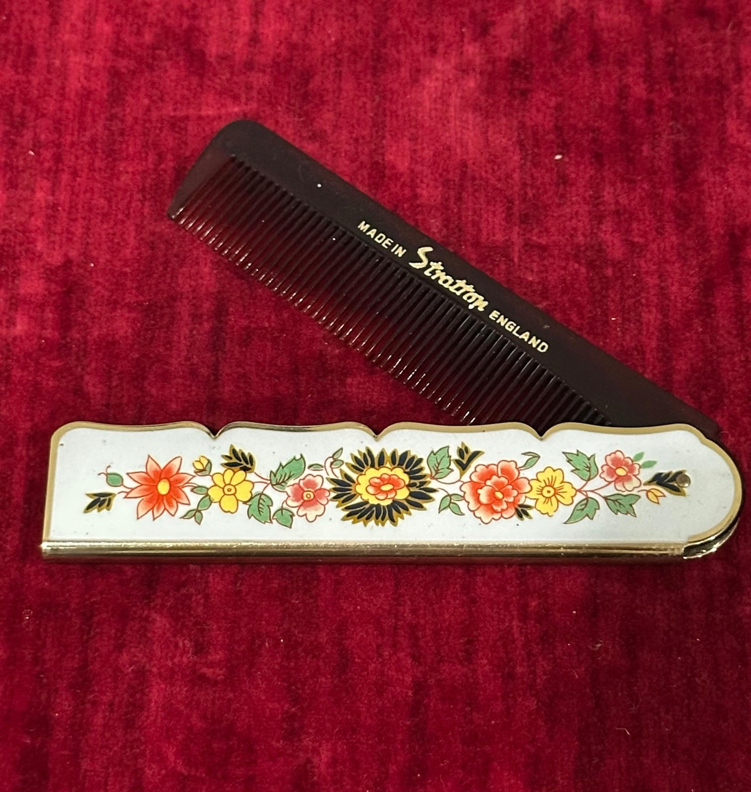 Vintage Compact Folding Comb