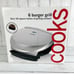 Cooks JCP Home Grill Nonstick Top & Bottom Grill, Drip Tray, 56” Grill Space NIB