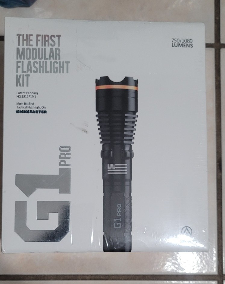 G1 Pro Flashlight by DanForce New Sealed in Box