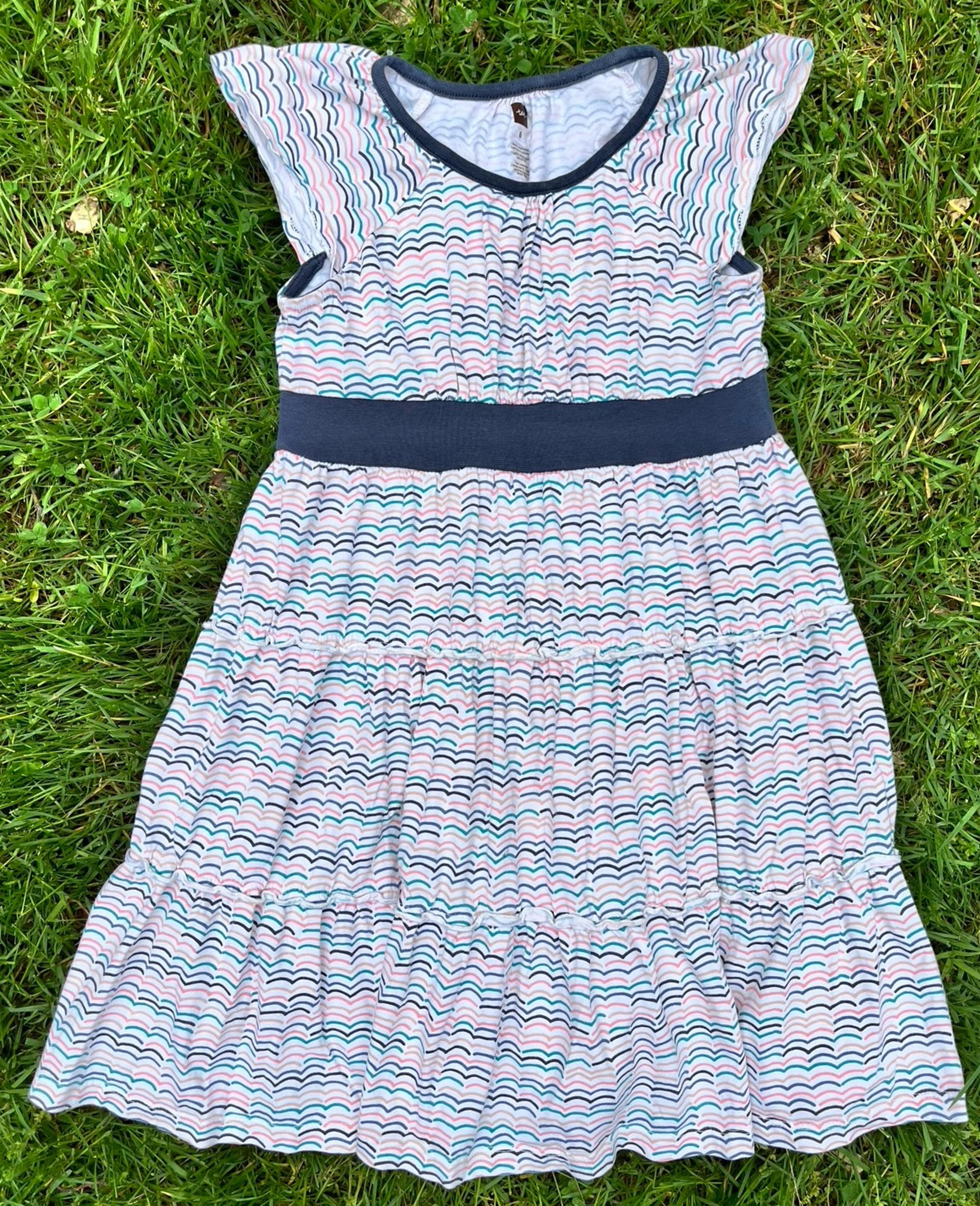 Tea Collection girls tiered dress size 6