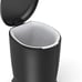 simplehuman 6 Liter / 1.6 Gallon Compact Plastic Round Bathroom Step Trash