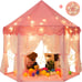 NEW Kids Pop Up Play Tent Princess Castle Playhouse w/ Carry Bag & Star lights