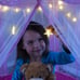 NEW Kids Pop Up Play Tent Princess Castle Playhouse w/ Carry Bag & Star lights