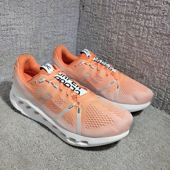 On Running Cloudsurfer Men's Size 11 US Flame Orange Athletic Running Shoes