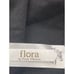Flora by Flora Nikrooz Black & Silver Lace Robe Size L NWT