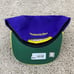 LA Lakers Hat Mitchell & Ness Snapback Purple Gold Arch Block Diamond Patch Cap