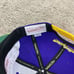 LA Lakers Hat Mitchell & Ness Snapback Purple Gold Arch Block Diamond Patch Cap