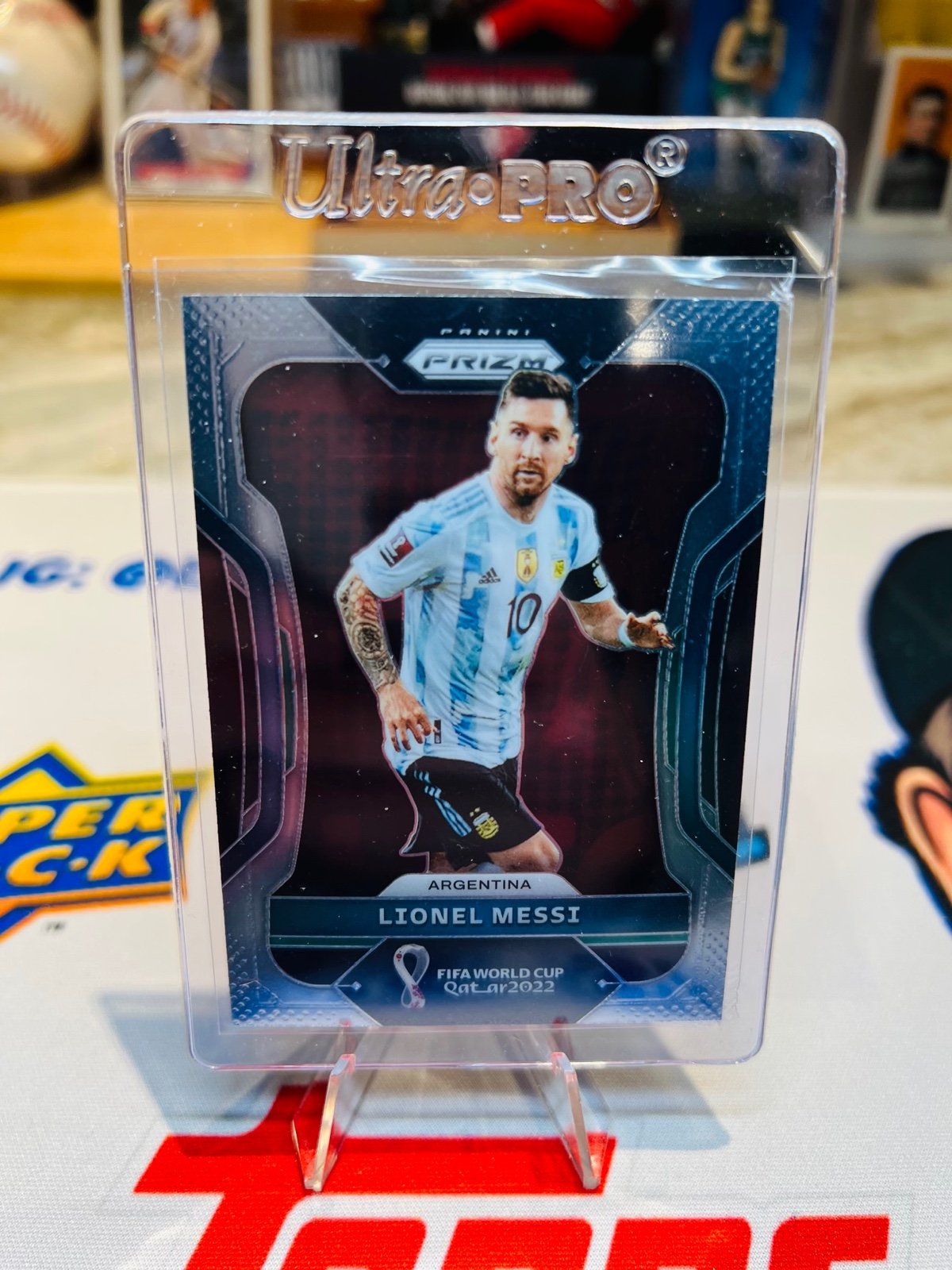 Lionel Messi 2022 Panini Prizm FIFA World Cup Soccer Qatar #7 ARGENTINA