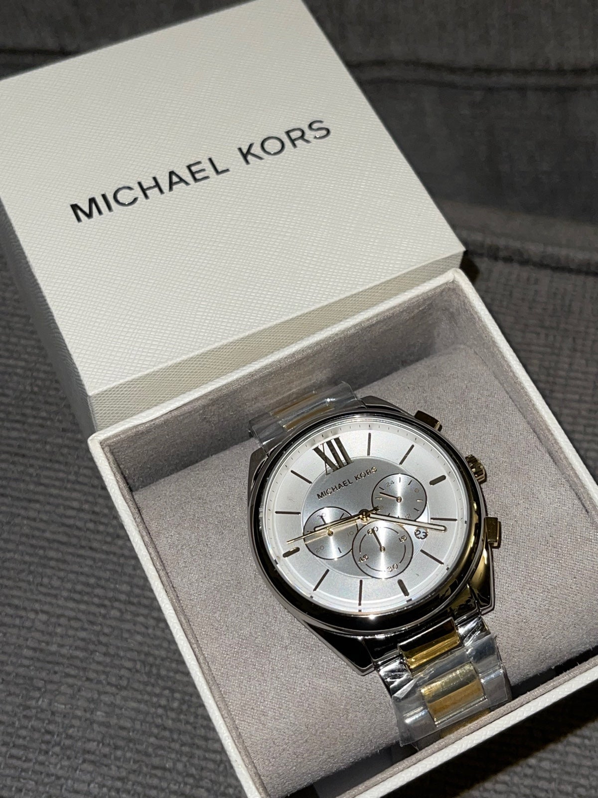 Michael Kors Watch — Oversized Janelle Two-Tone BRAND NEW