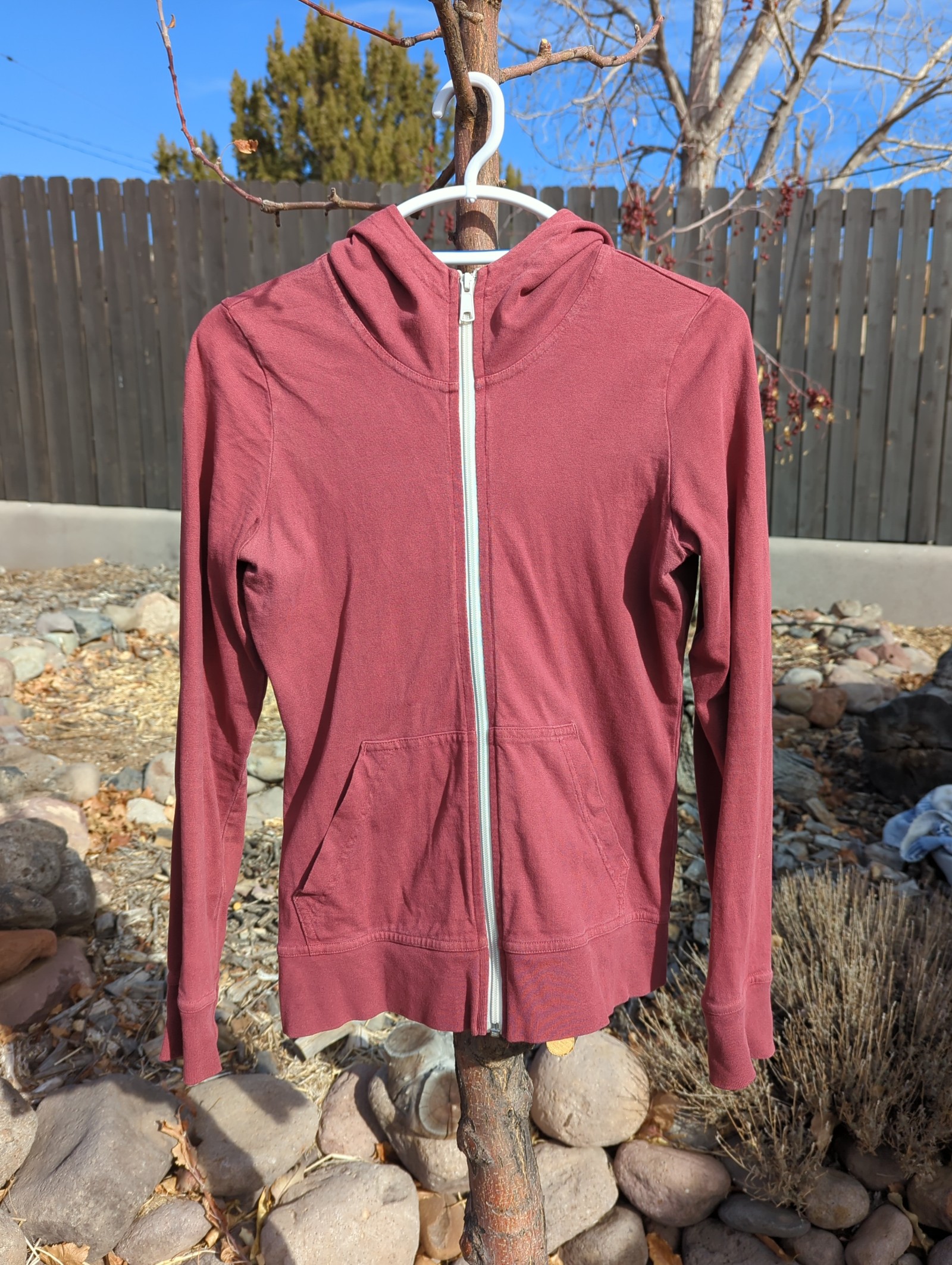 American Giant Lightweight Full-zip Hoodie, women's S