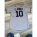Majestic Authentic Atlanta Braves #10 Chipper Jones Baseball Jersey Medium