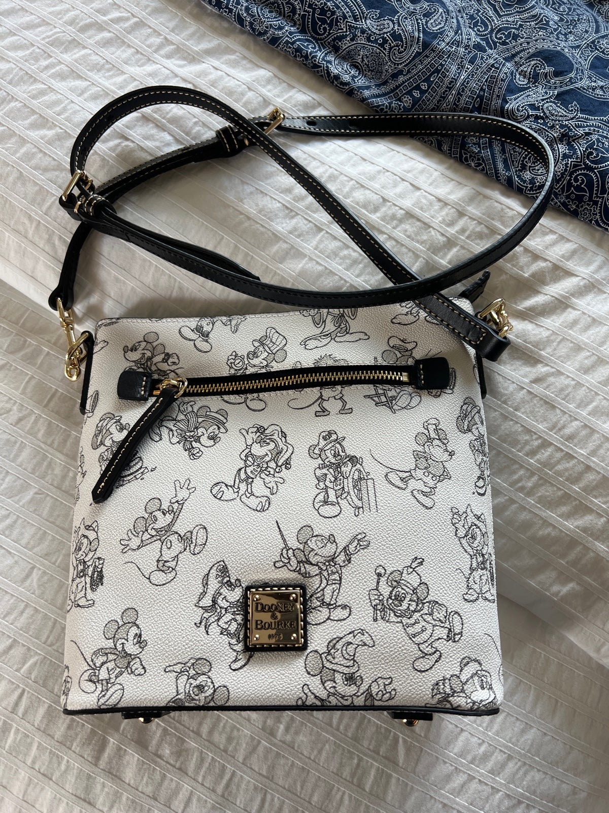 Mickey Mouse Sketch Dooney & Bourke Crossbody Bag