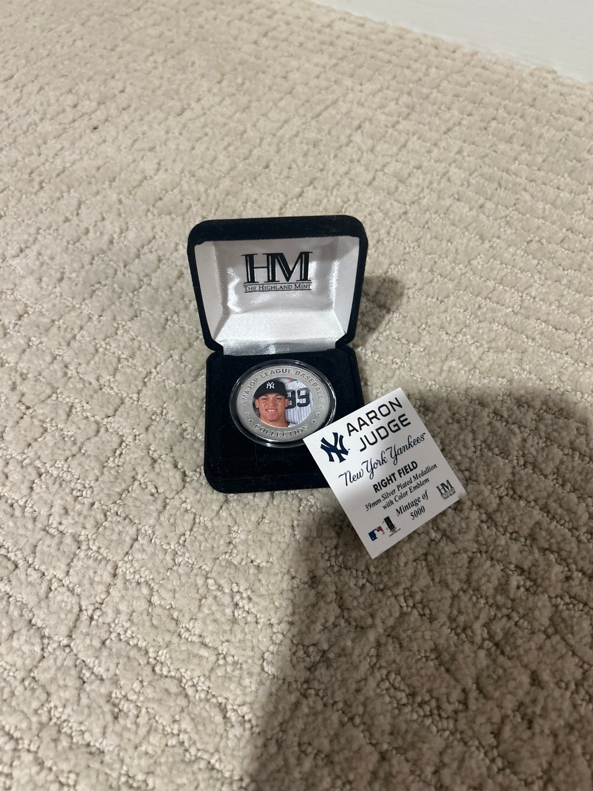 Aaron Judge Silver Coin Limited Edition