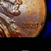 2020 D penny Error