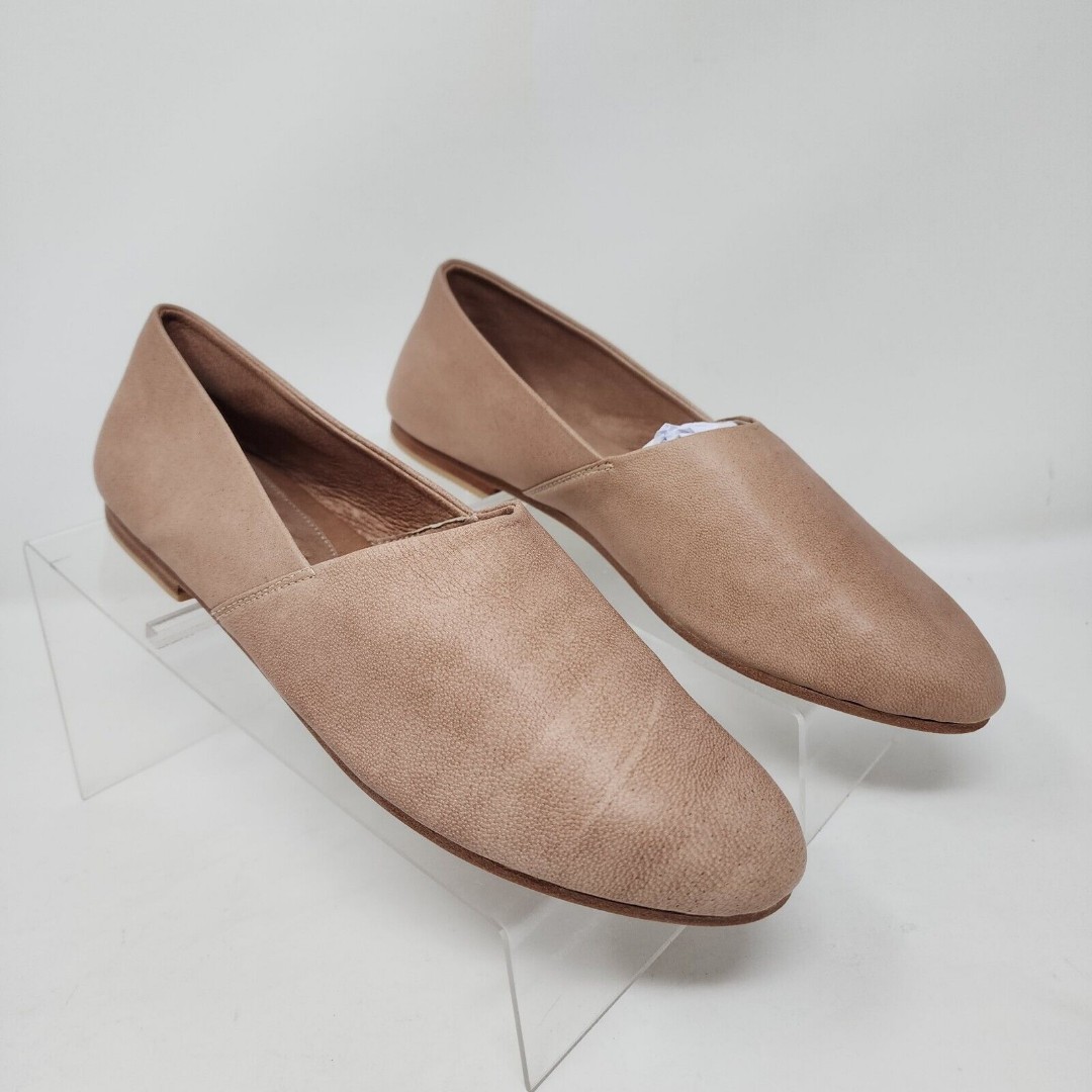 St Agni Flats Womens 5 Tan Beige The Dreslyns Glove Leather Comfort Shoes