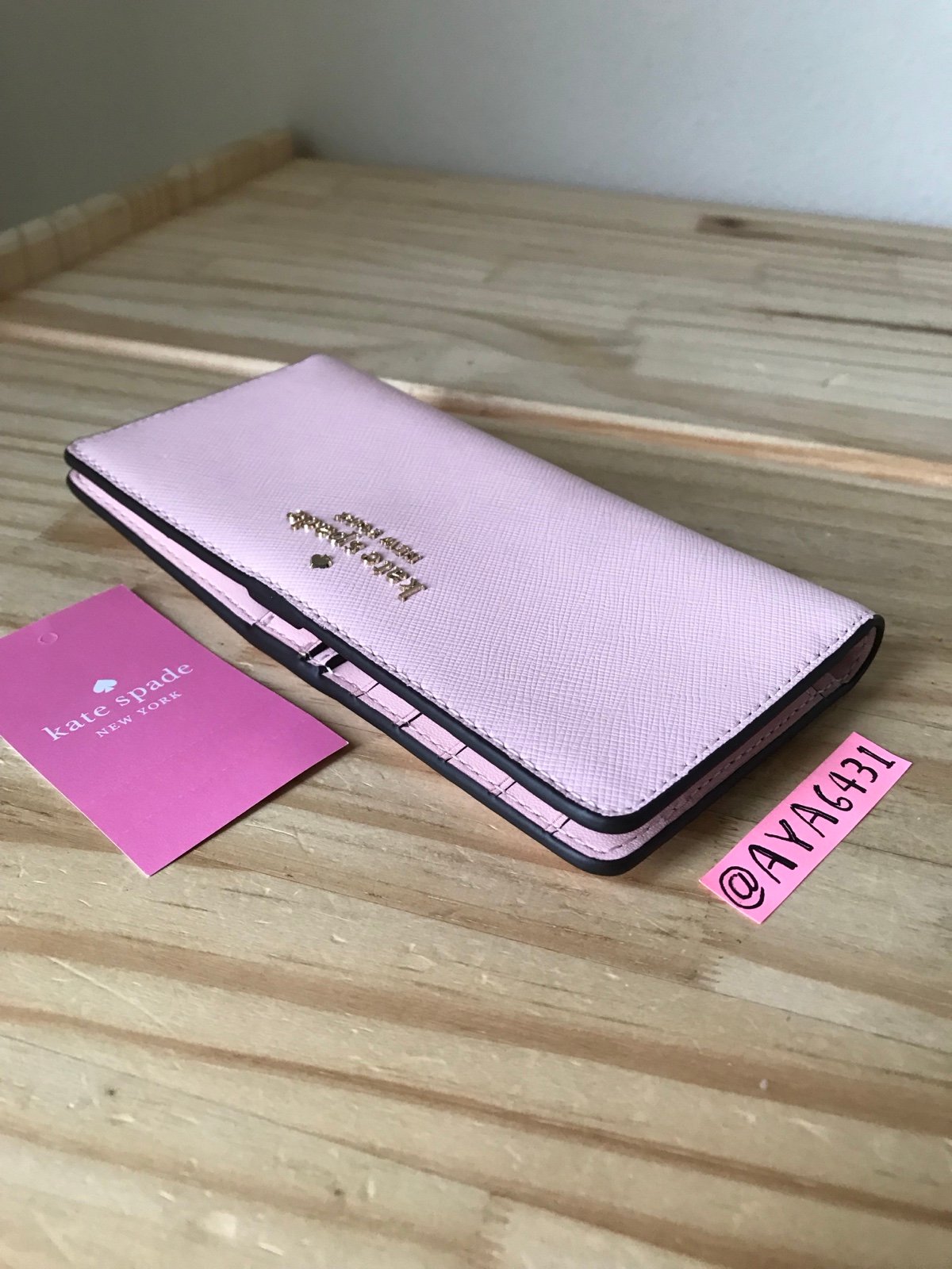 Kate Spade Staci large slim bifold wallet