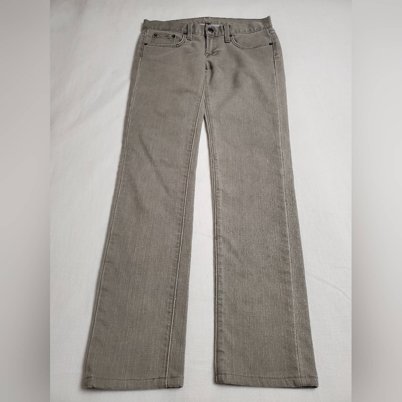 Ralph Lauren Black Label 888 Sterling Grey Straight Leg Jeans Size 28 Classic