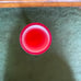 VTG Red & White Cased Corkscrew Style Blown Art Glass Vase