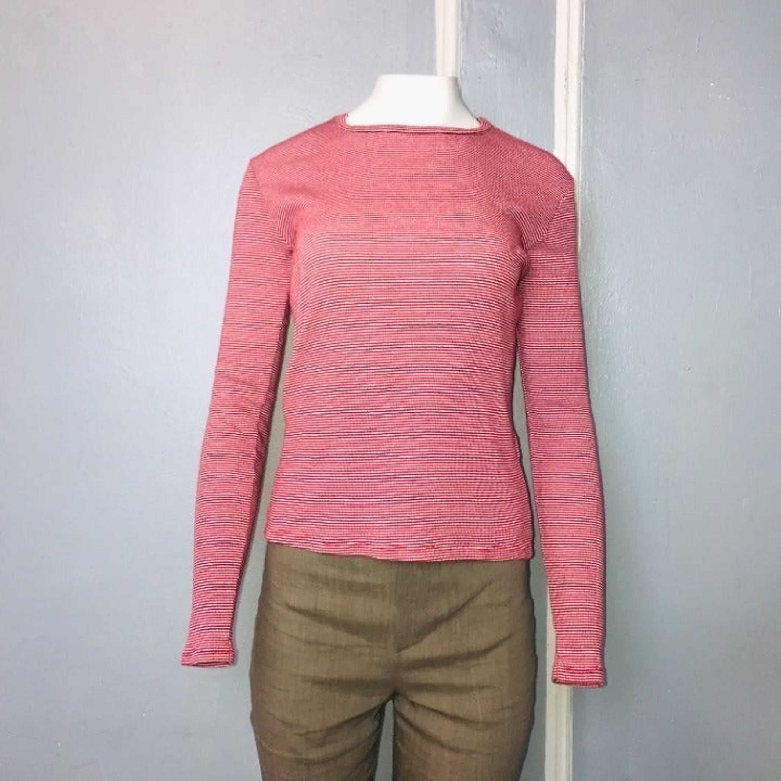 BRANDY MELVILLE RIBBED TOP STRIPED KNIT