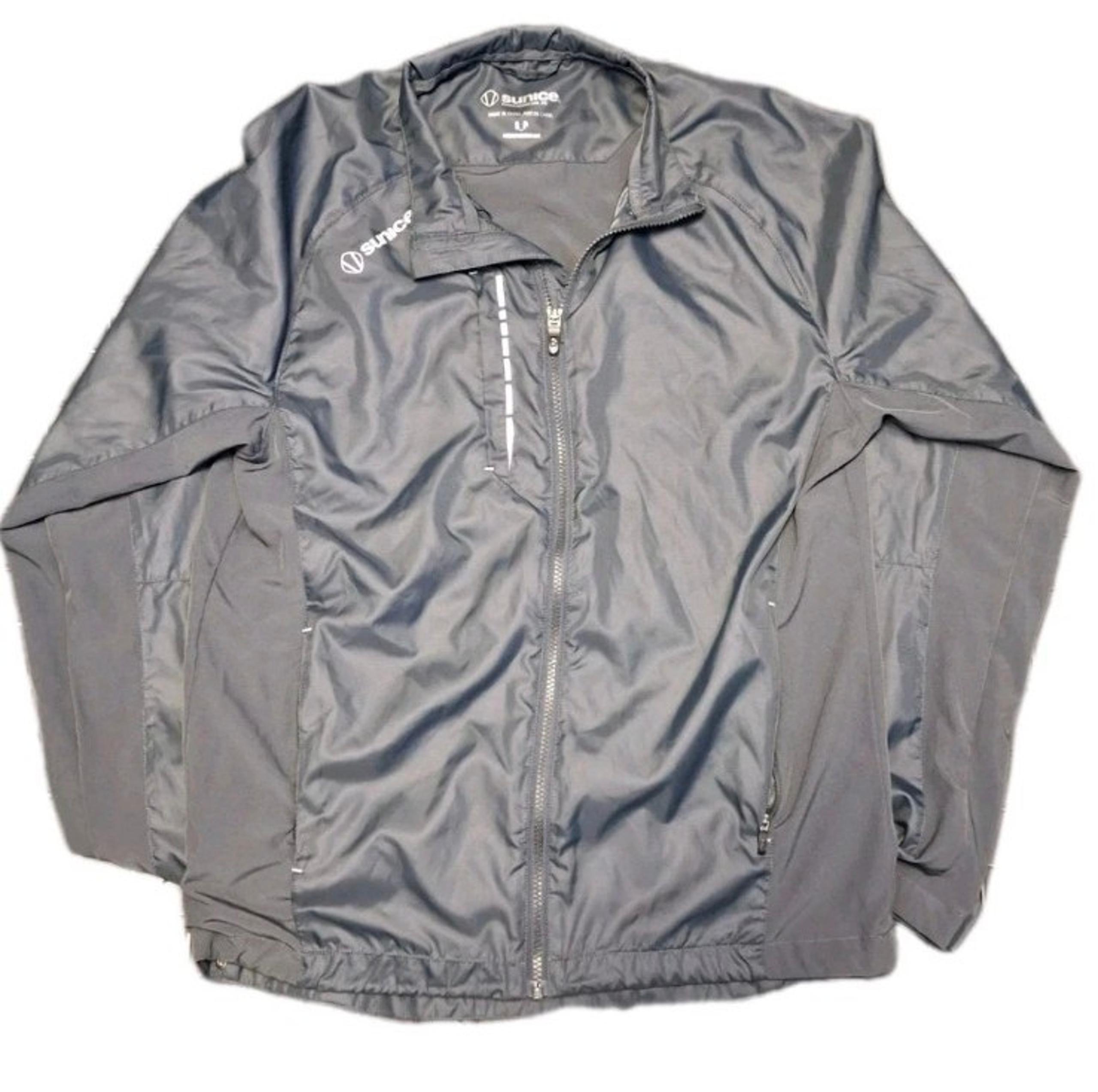 Sunice jacket Men's Size S_P Full Zippered Lightweight  Performance Navy Blue