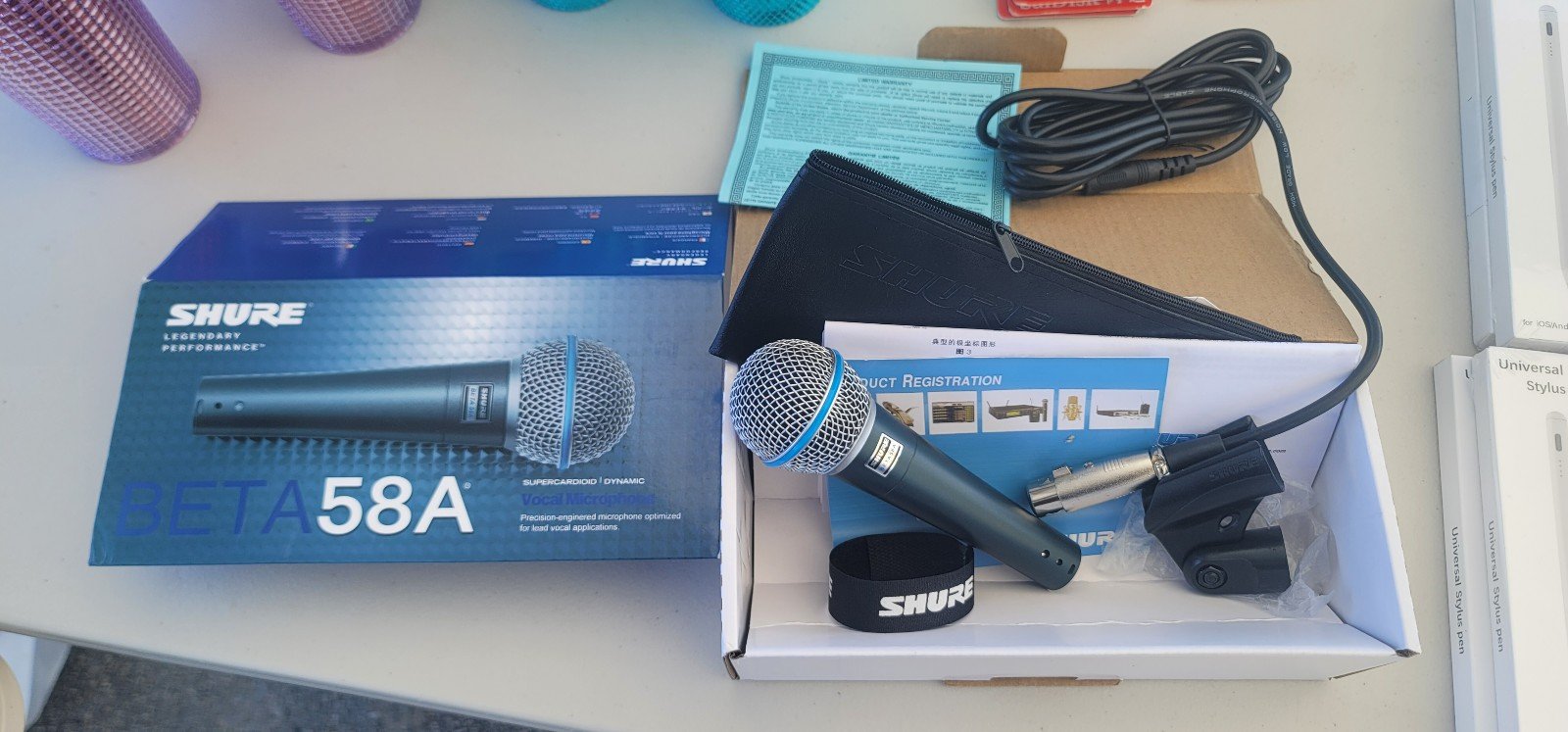 Microphone Shure Beta 58A Brand new and ready to ship