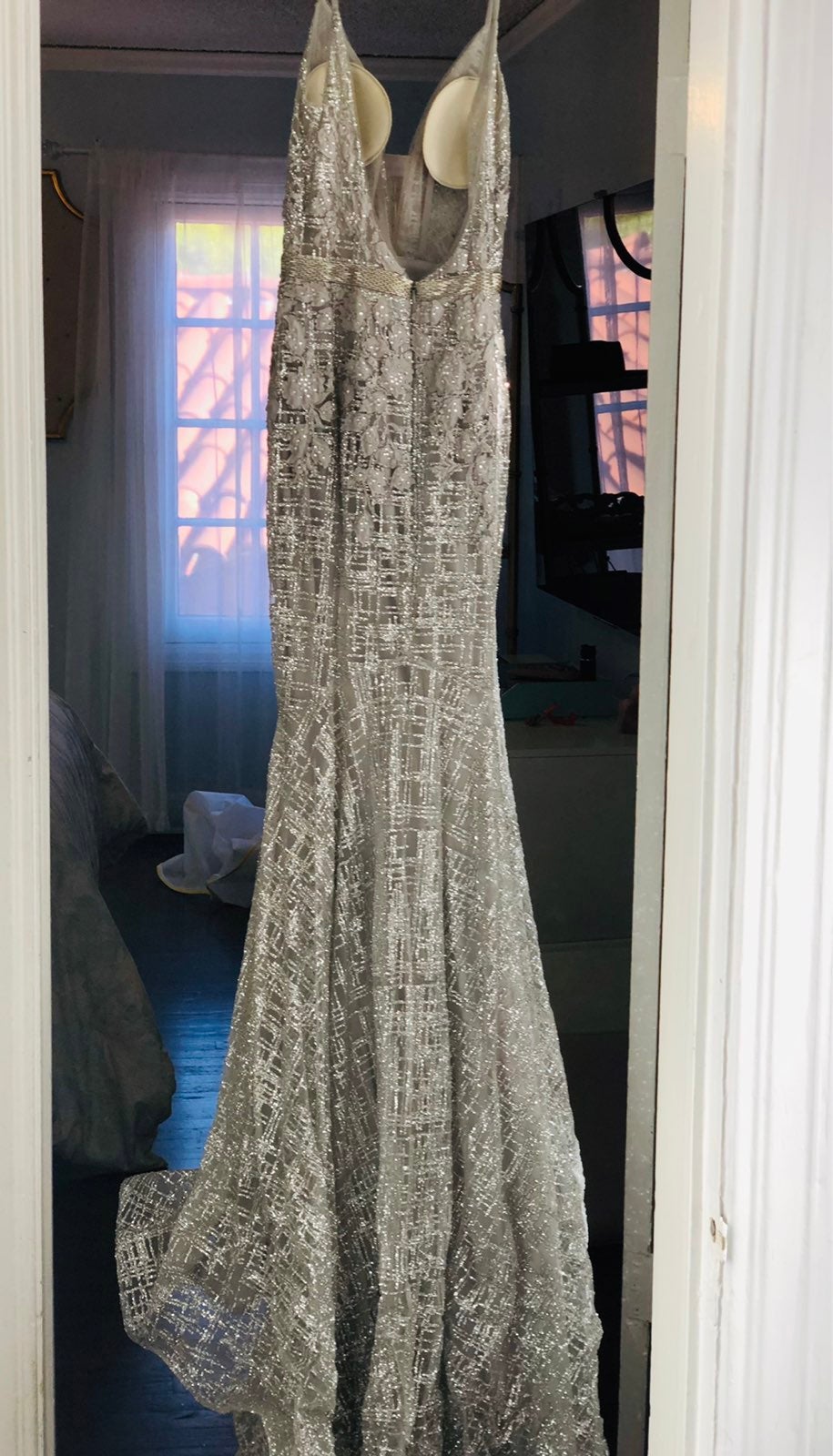 Ball gown formal prom dress