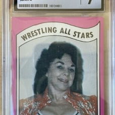 1982 Original CSG 7 NR Mint Fabulous Moolah All-Stars Series A Wrestling Card