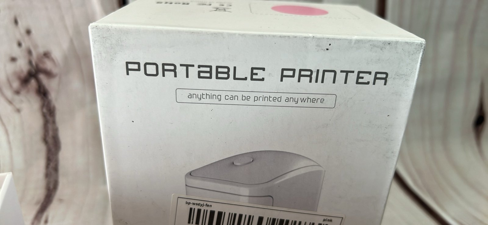 Portable wifi mini printer