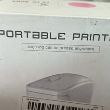 Portable wifi mini printer