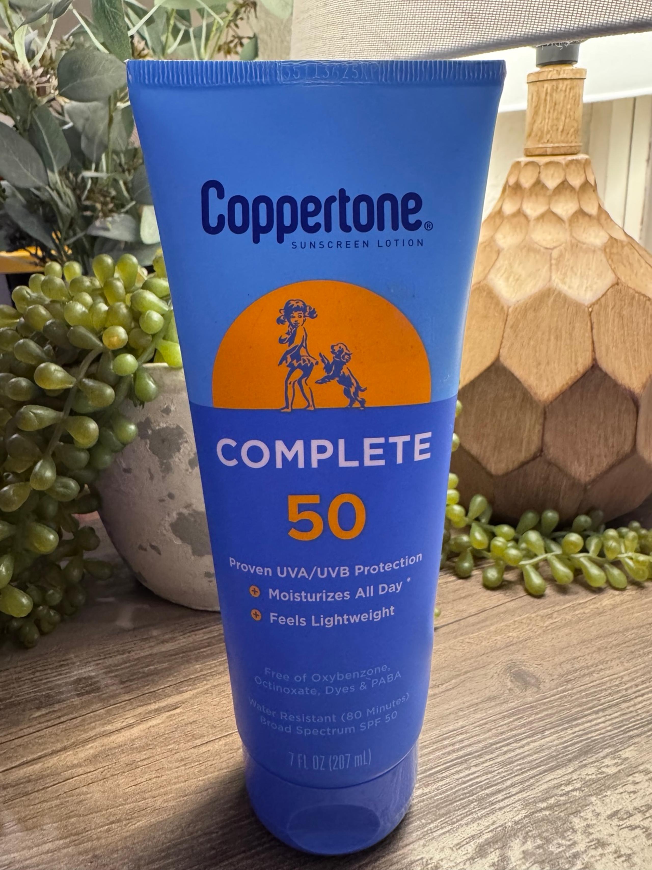 Coppertone spf 50 lotion
