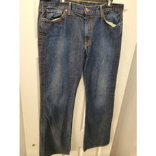 Lucky Brand vintage jeans size 36X34 Straight Leg Pants Pre own 5 pockets