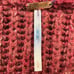 Free People Easy Street Tunic Sweater Large Maroon Oversize Slouchy Boat Neck