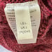 Free People Easy Street Tunic Sweater Large Maroon Oversize Slouchy Boat Neck