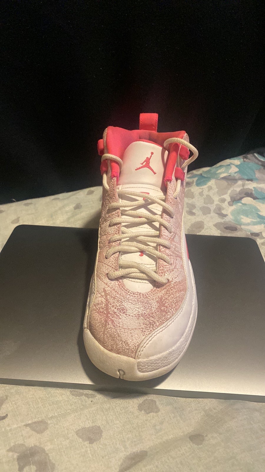 Jordan 12 Retros GS Arctic Punch high quality 6Y Gently Used