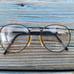Vtg Full Rim Black Frame Oversized Glasses Unbranded Frame Only Wire Frames