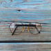 Vtg Full Rim Black Frame Oversized Glasses Unbranded Frame Only Wire Frames