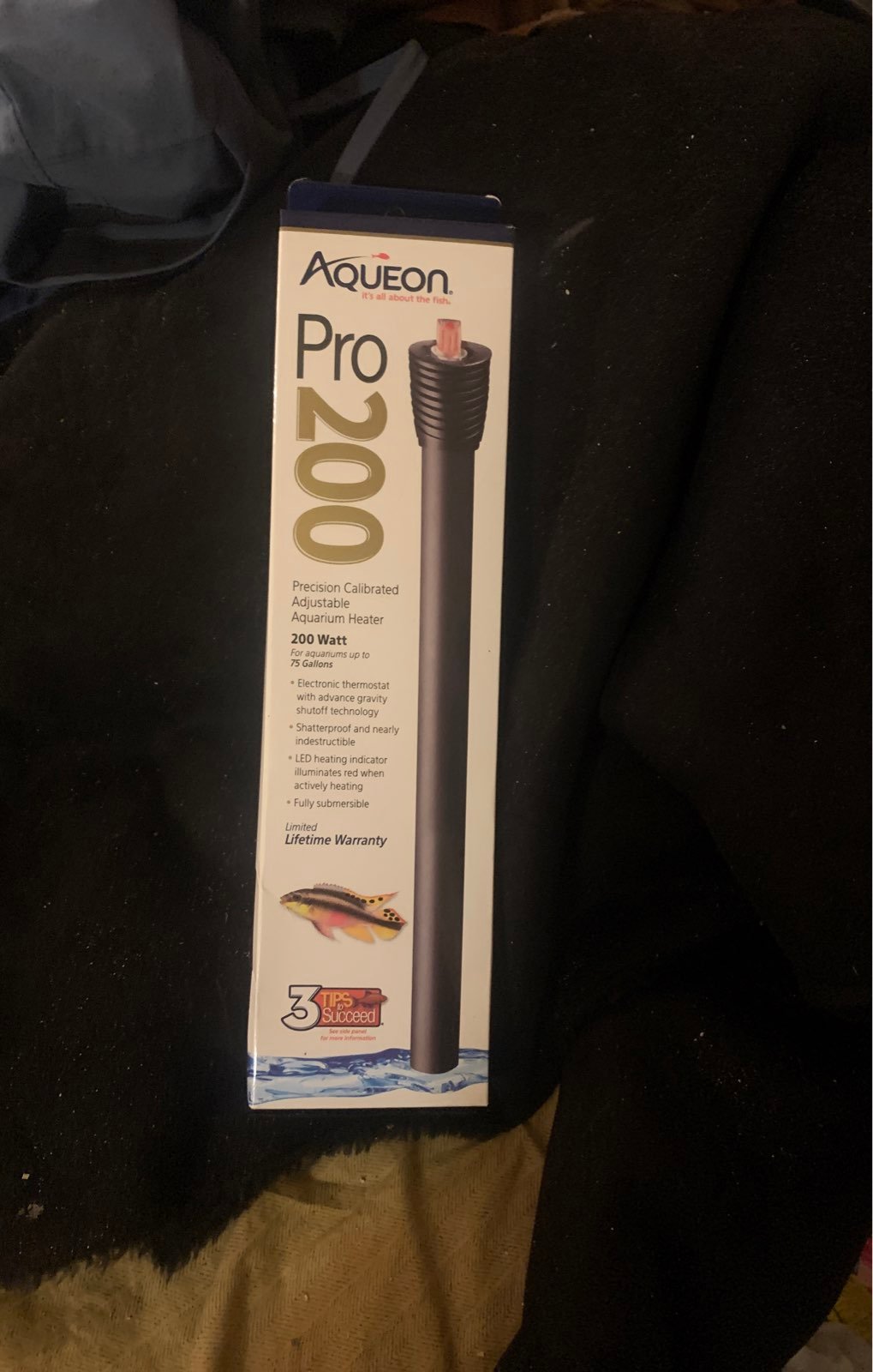 Aqueon 200 Watt Fish Tank Adjustable Hea