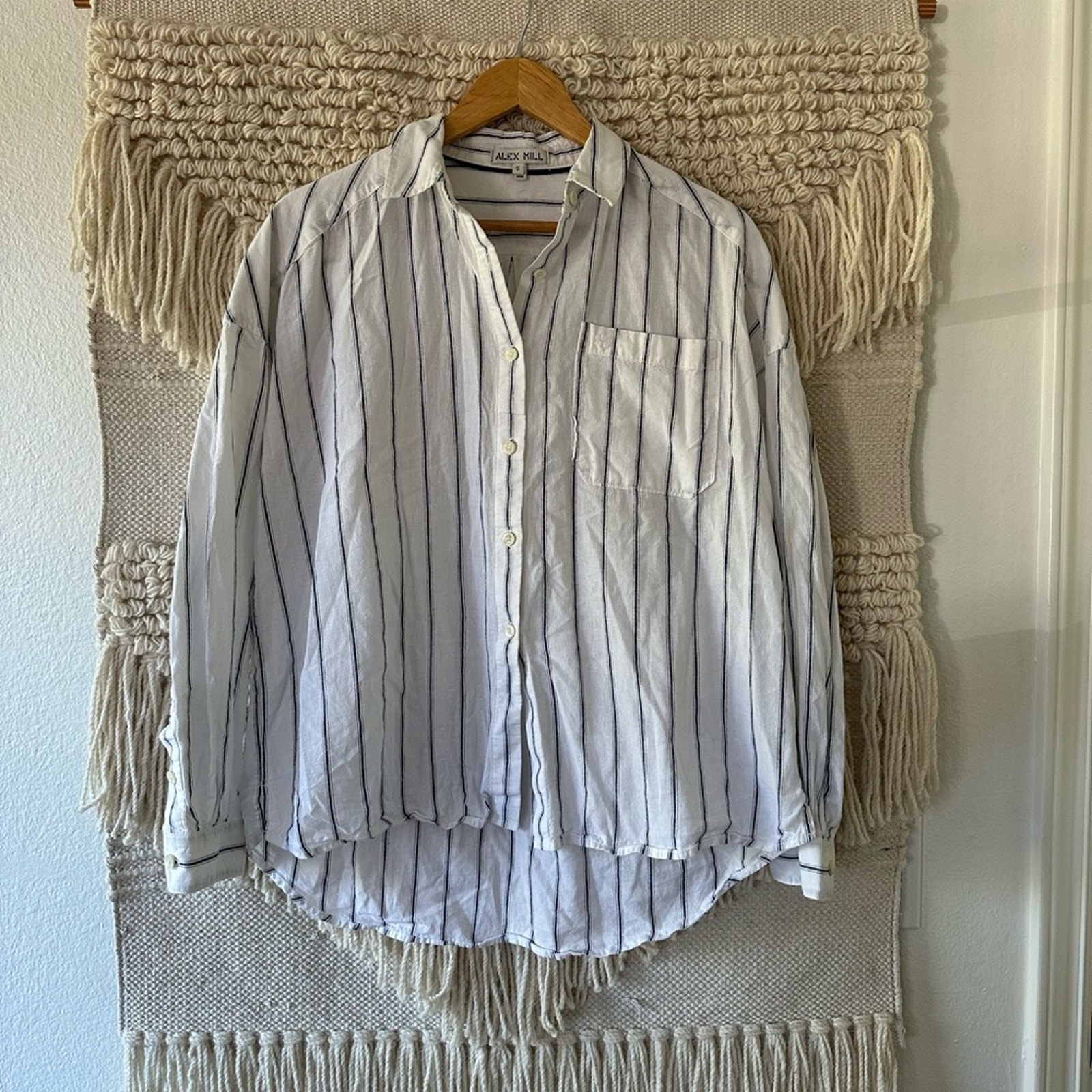 Alex Mill Linen Blend Button Down