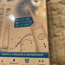 Waterpik WF-11W010-1 ION Water Flosser (White) NEW
