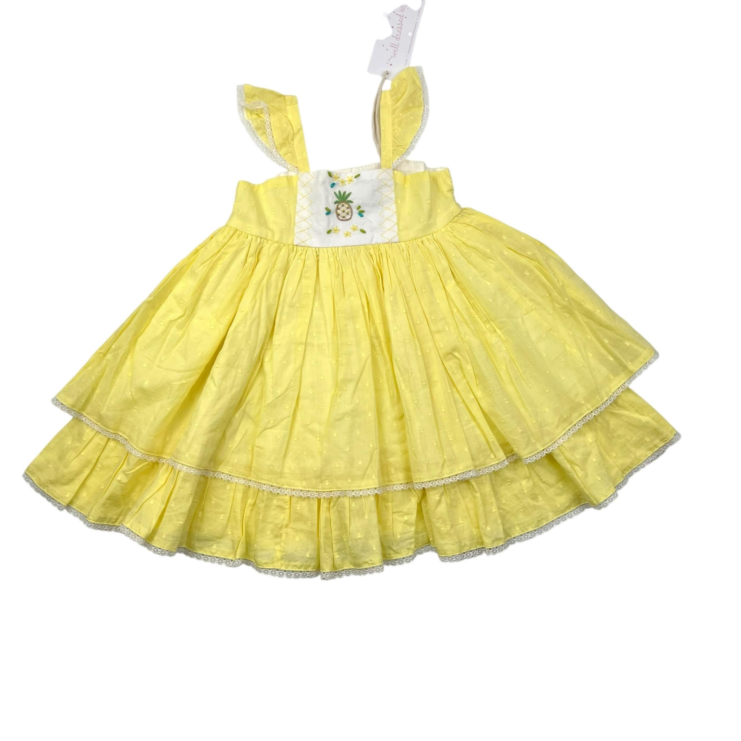 NWT Well Dressed Wolf Cameron Pineapple Dress