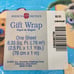 Bear in the Big Blue House Gift Wrap Paper American Greetings Jim Henson 3 Sheet
