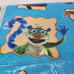 Bear in the Big Blue House Gift Wrap Paper American Greetings Jim Henson 3 Sheet