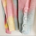 LoveShackFancy Naveen V-Neck Pullover Sweater Tie Dye Fairy Tale Women’s Small