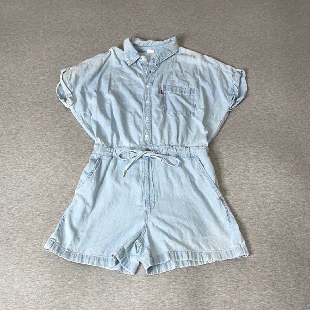 Levi’s Women’s Romy Ultra-Soft Denim Romper