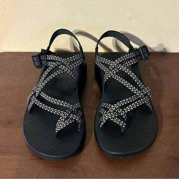 Chaco WOMEN'S ZX/2 DUAL STRAP CLASSIC WIDE WIDTH SANDAL 8W Boost Black