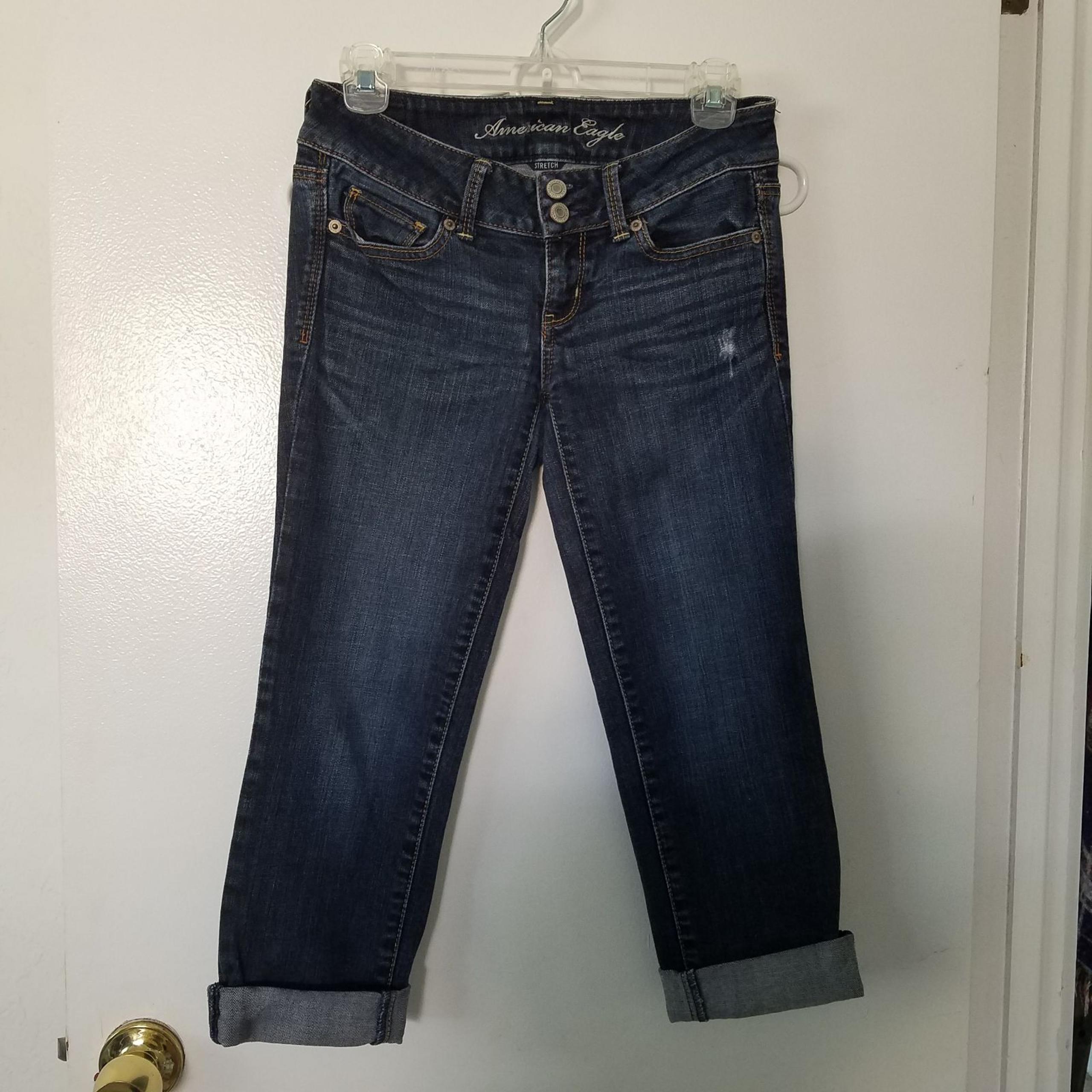 American Eagle Cropped Capri Jeans