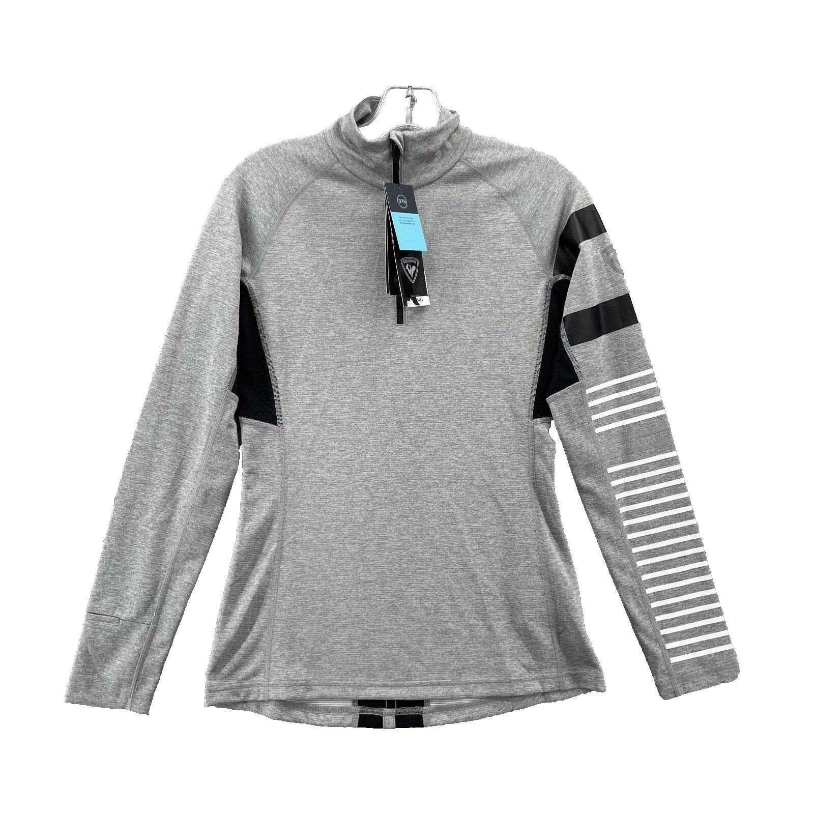 Rossignol 1/4 Zip Layer Mens Small Training Performance Athleisure Hike Ski Snow