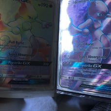 2 pokemon card one rainbow